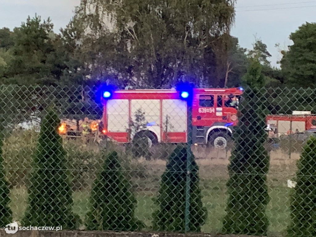 Pożar w Famułkach Brochowskich