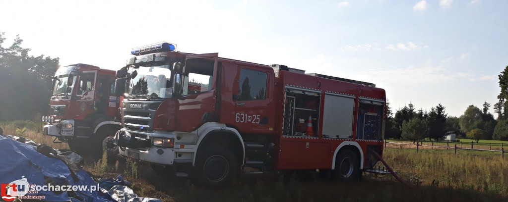 Pożar w Famułkach Brochowskich