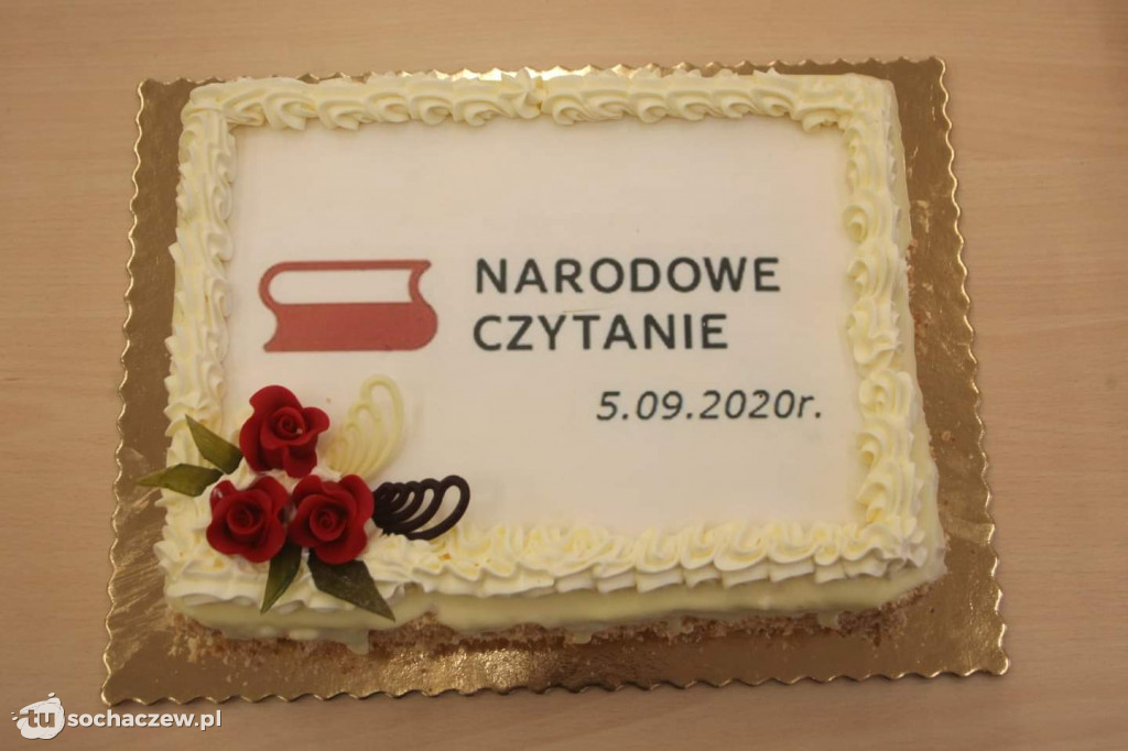 Narodowe czytanie w Młodzieszynie 2020