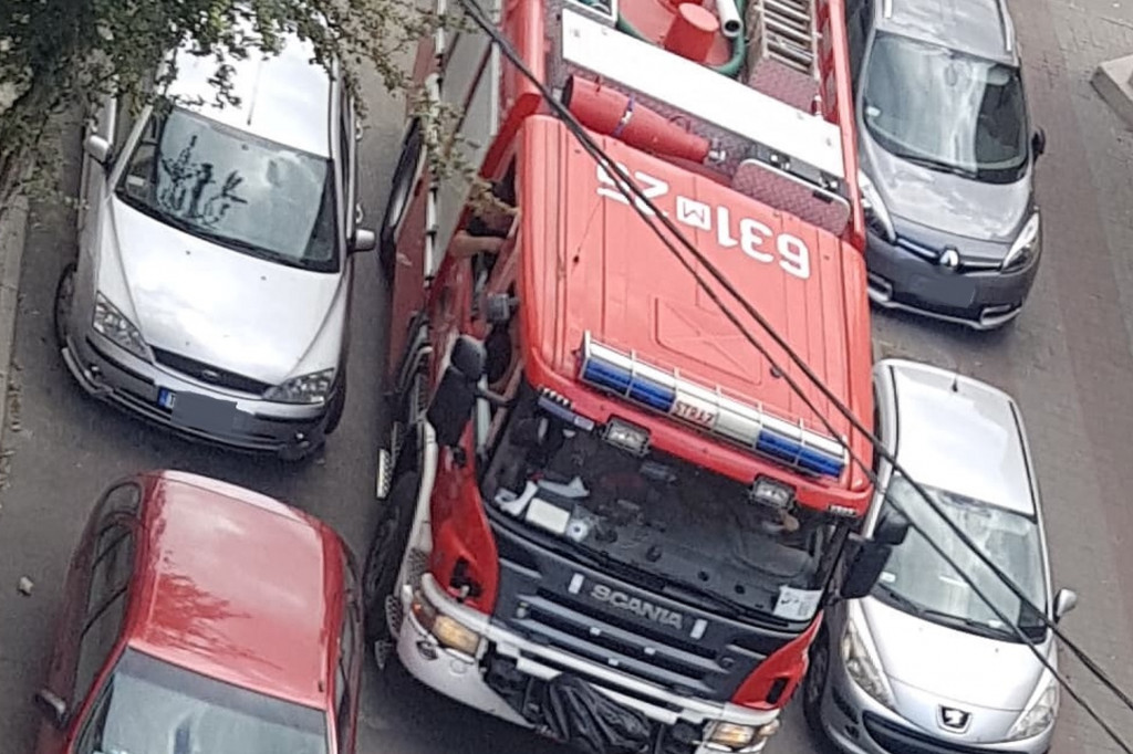 Strażacy w Sochaczewie na codziennym torze przeszkód