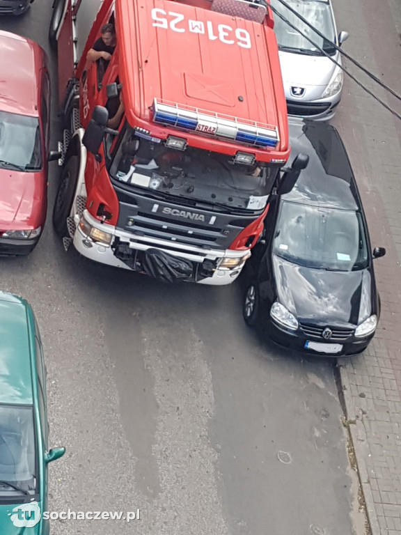 Strażacy w Sochaczewie na codziennym torze przeszkód