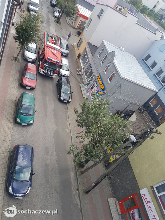 Strażacy w Sochaczewie na codziennym torze przeszkód