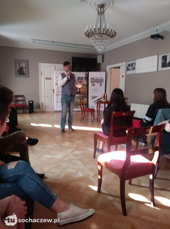 Spotkanie z Michałem Gołkowskim w Sannikach