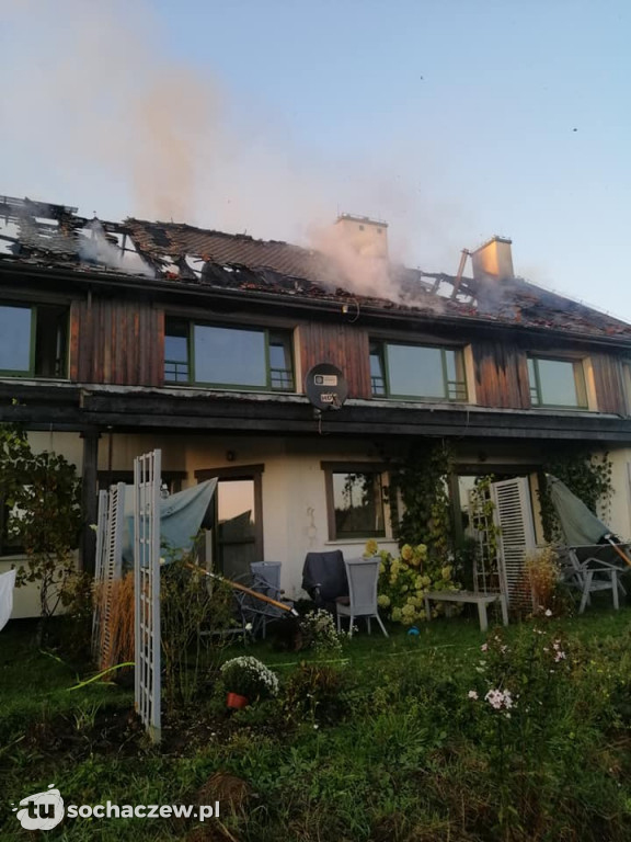Pożar gospodarstwa agroturystycznego w Górkach