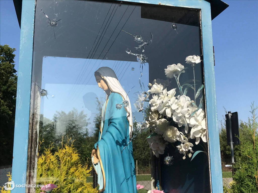Kapliczka w Teresinie ostrzelana przez nieznanego sprawcę