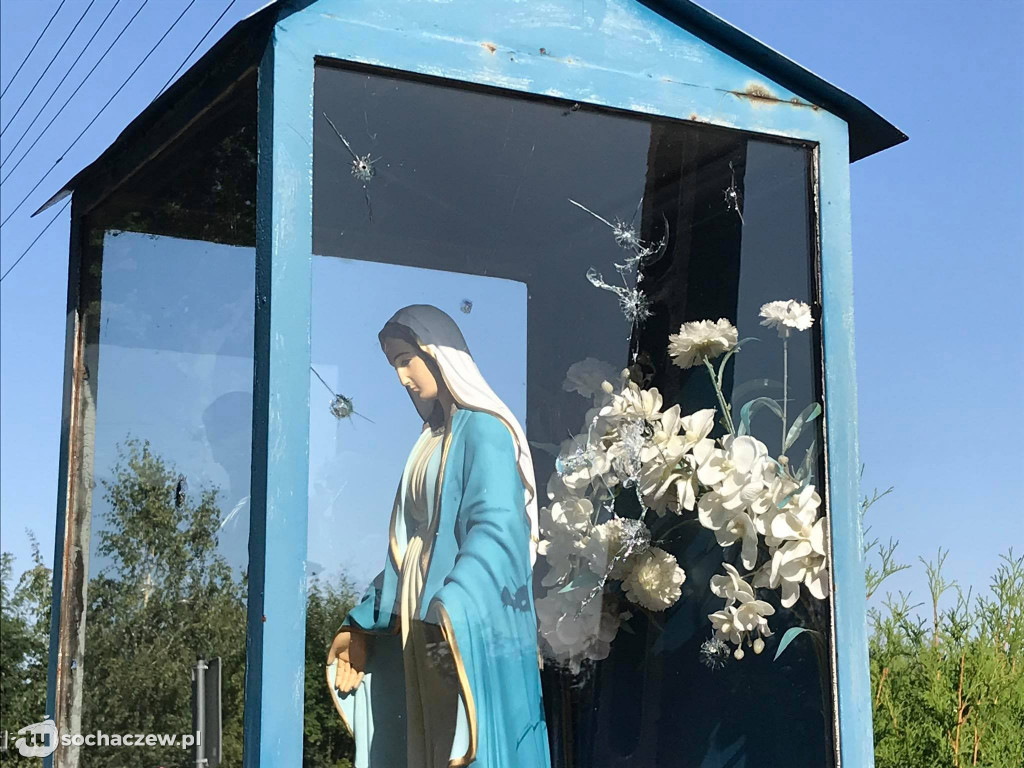 Kapliczka w Teresinie ostrzelana przez nieznanego sprawcę