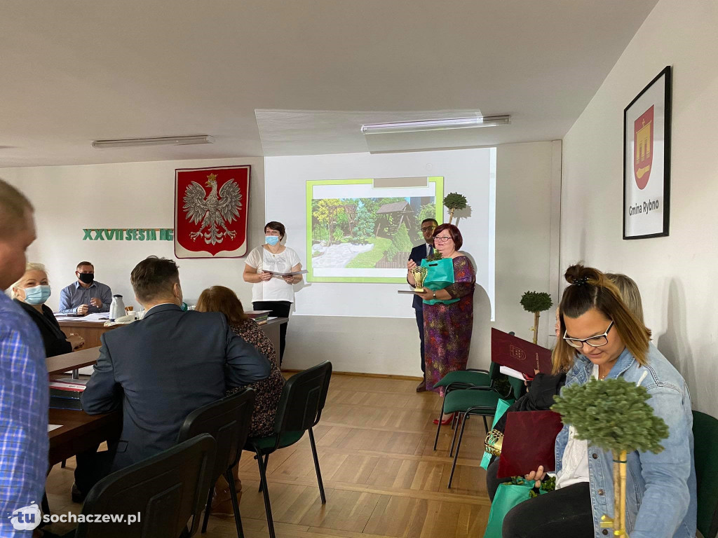 Najładniejsze ogrody z gminy Rybno nagrodzone