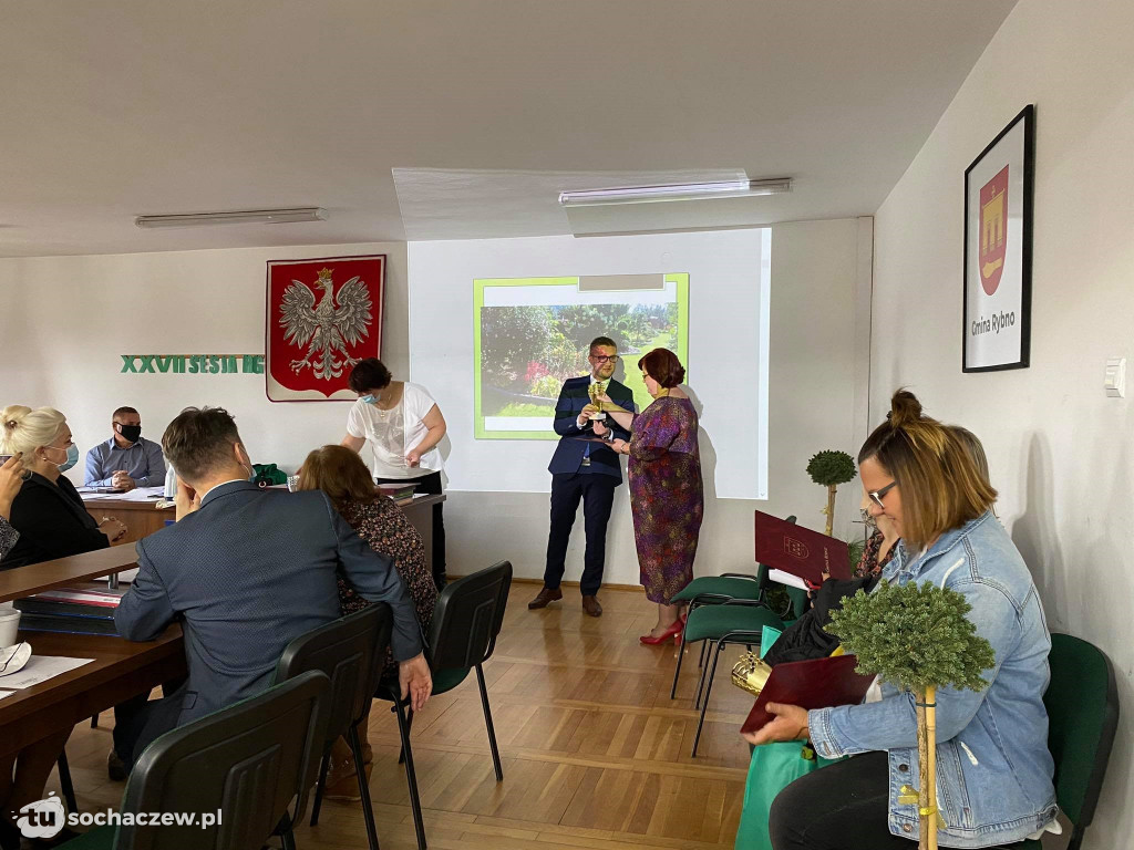 Najładniejsze ogrody z gminy Rybno nagrodzone