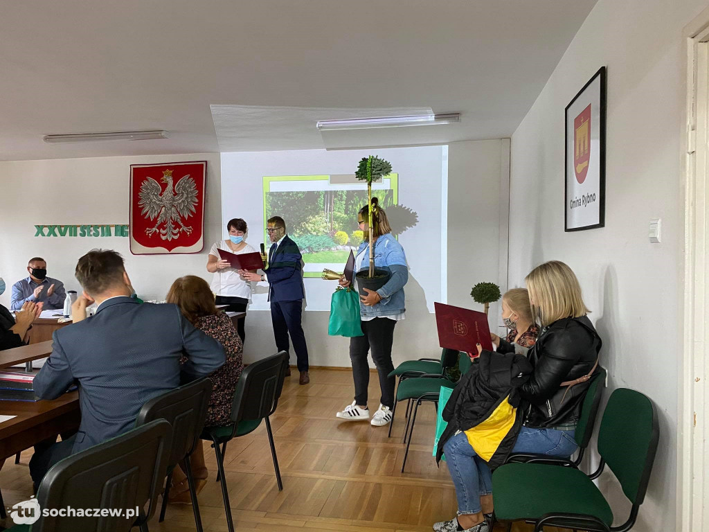 Najładniejsze ogrody z gminy Rybno nagrodzone