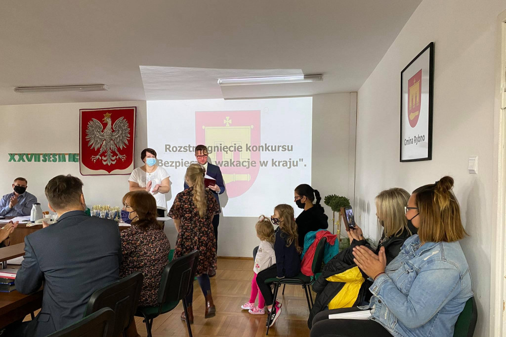 Rybno. Konkurs Bezpieczne wakacje w kraju rozstrzygnięty