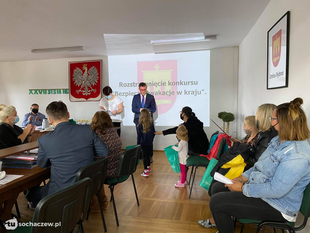 Rybno. Konkurs Bezpieczne wakacje w kraju rozstrzygnięty