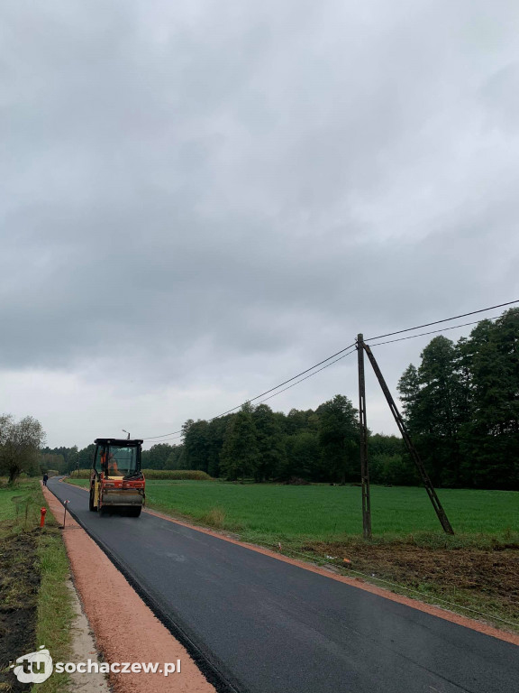 Przebudowa drogi gminnej w miejscowości Radziwiłka