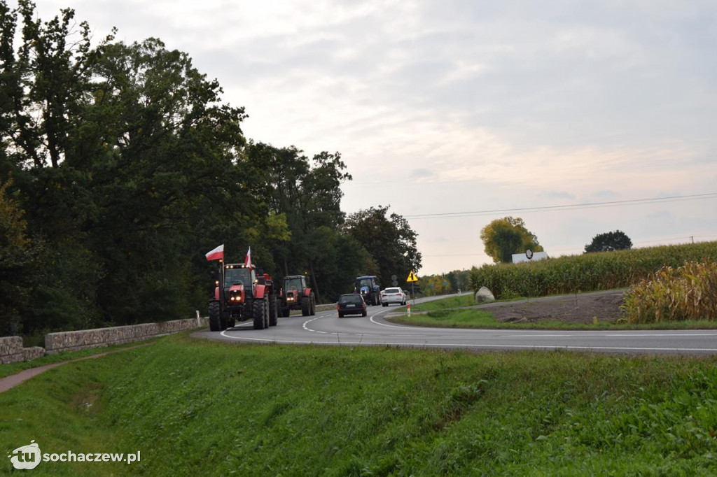 Protest rolników Łowicz - Sochaczew 7.10.2020