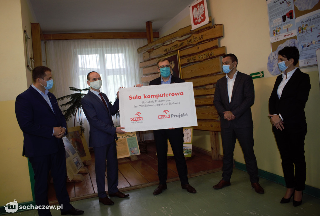 Nowa sala komputerowa w Śladowie