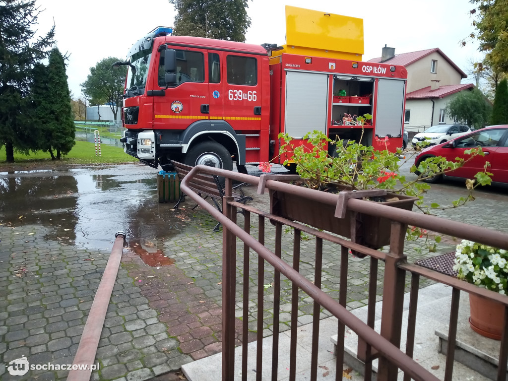 Skutki ulewy i wichury w powiecie sochaczewskim