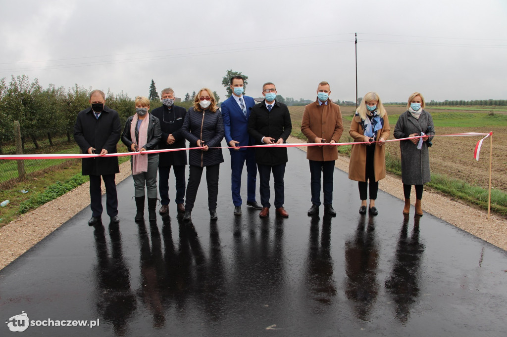 Przebudowane drogi powiatowe w Sochaczewie i gminie Rybno