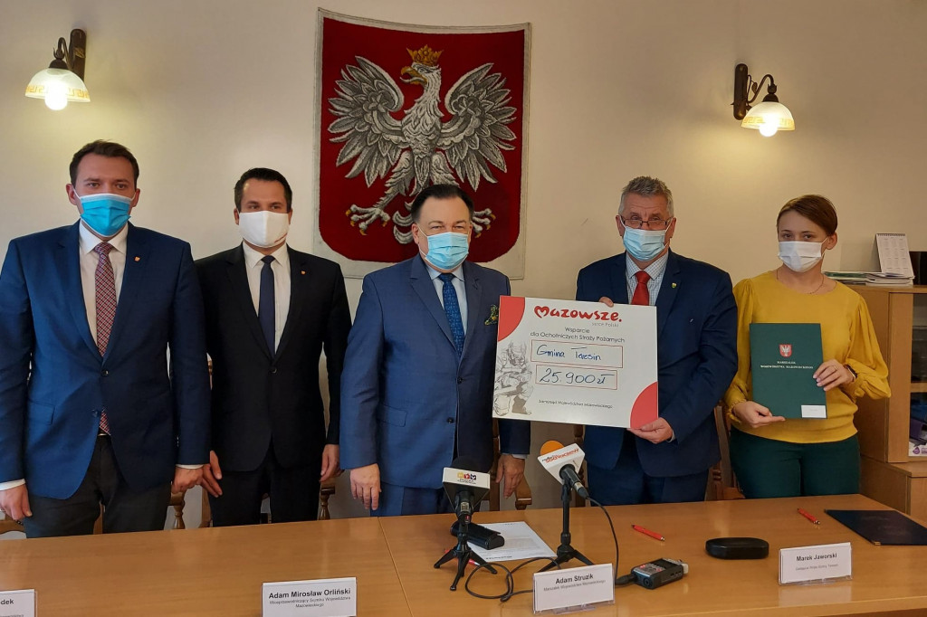 Brochów i Teresin otrzymały wsparcie z Urzędu Marszałkowskiego