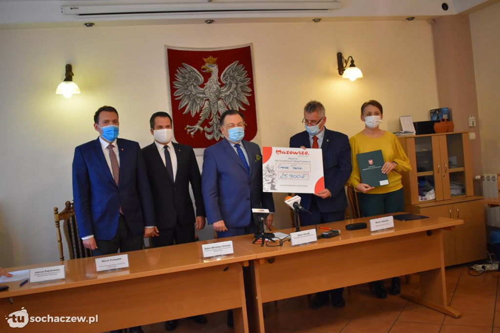 Brochów i Teresin otrzymały wsparcie z Urzędu Marszałkowskiego