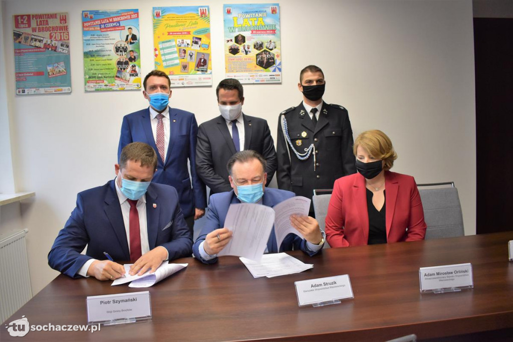 Brochów i Teresin otrzymały wsparcie z Urzędu Marszałkowskiego