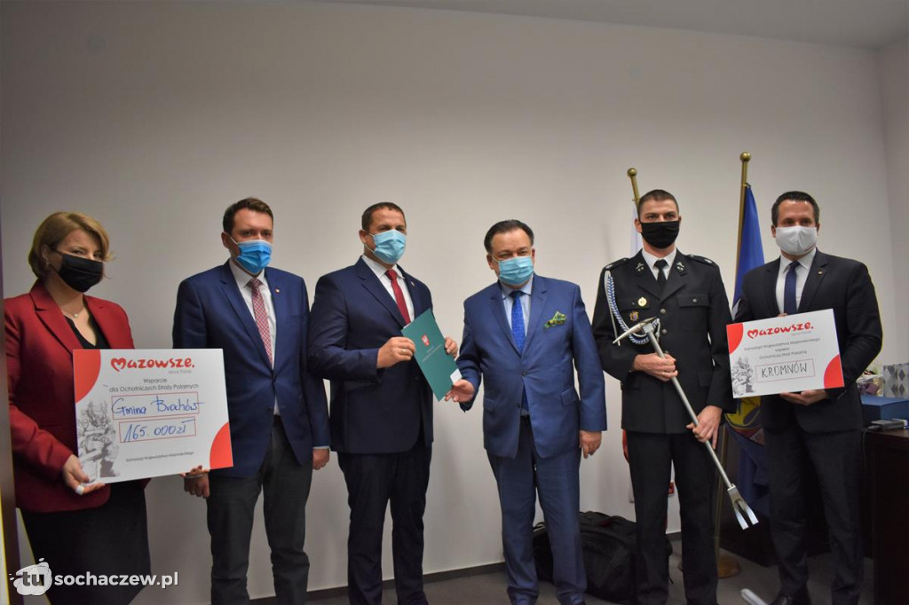 Brochów i Teresin otrzymały wsparcie z Urzędu Marszałkowskiego