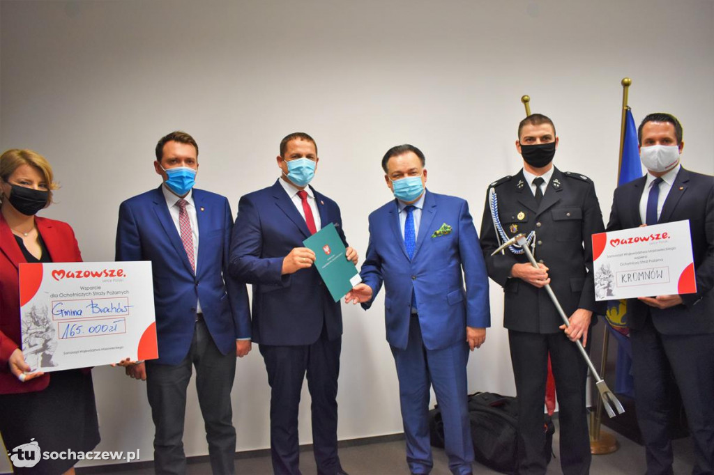 Brochów i Teresin otrzymały wsparcie z Urzędu Marszałkowskiego