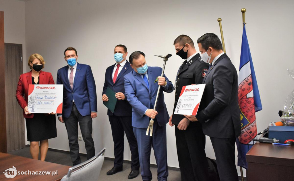 Brochów i Teresin otrzymały wsparcie z Urzędu Marszałkowskiego