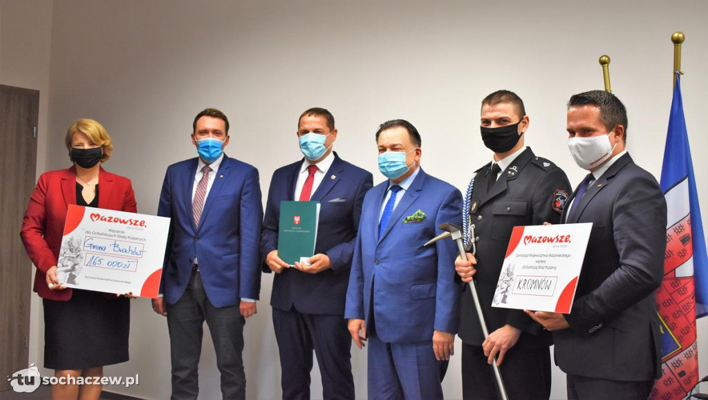 Brochów i Teresin otrzymały wsparcie z Urzędu Marszałkowskiego
