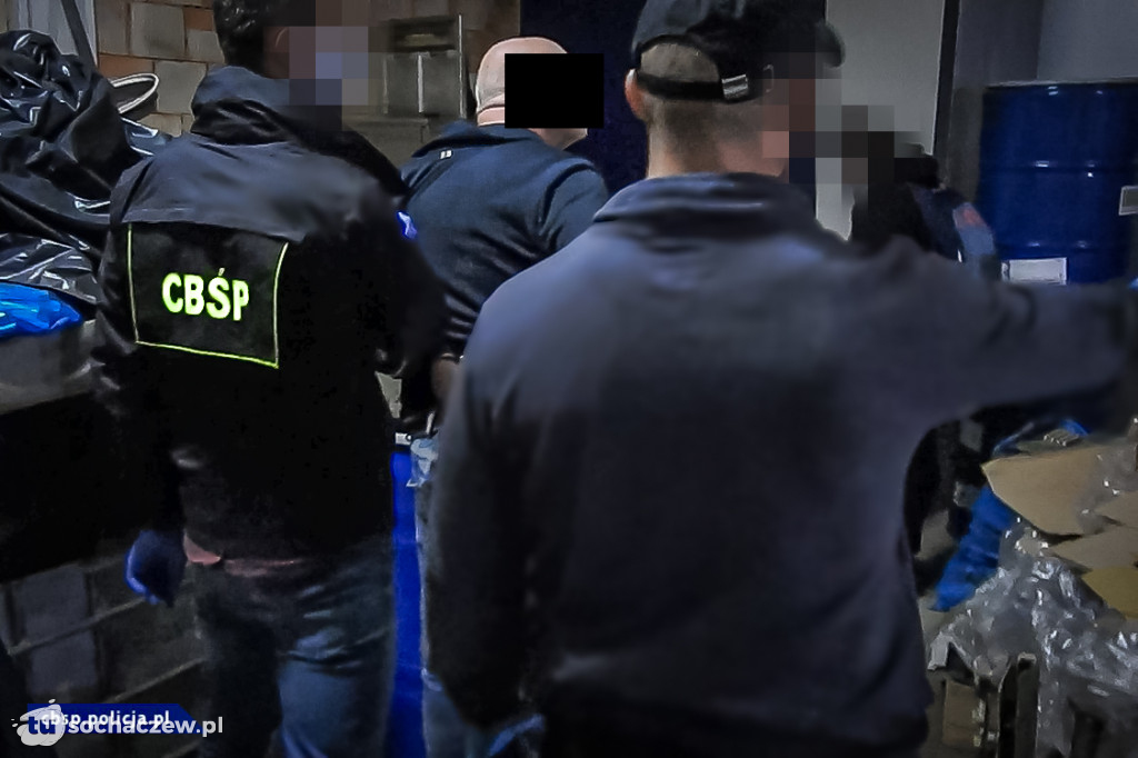 Laboratorium amfetaminy w powiecie sochaczewskim zlikwidowane