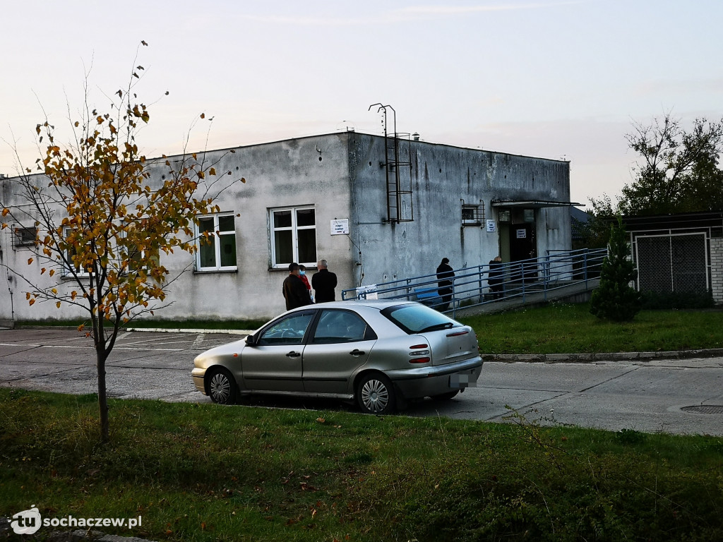 Punkt pobrań testów na Covid