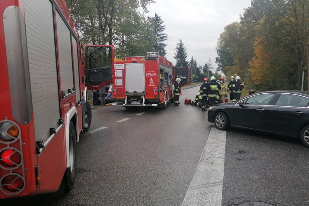 Potrącenie rowerzystki w Teresinie