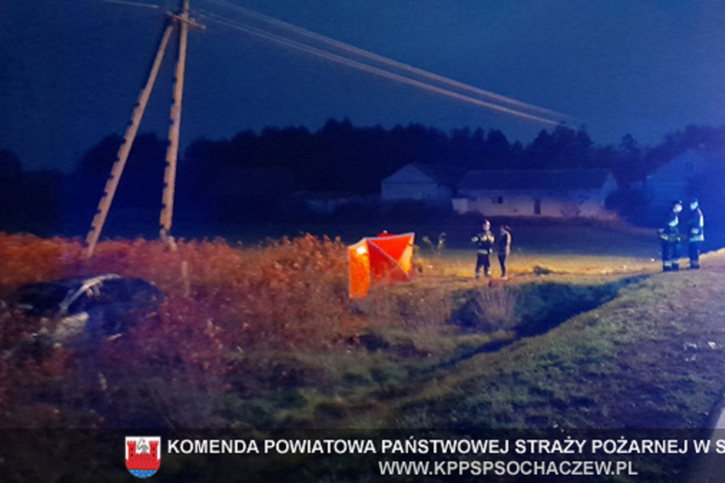 Tragiczny wypadek w Januszewie. Relacja KPPSP Sochaczew