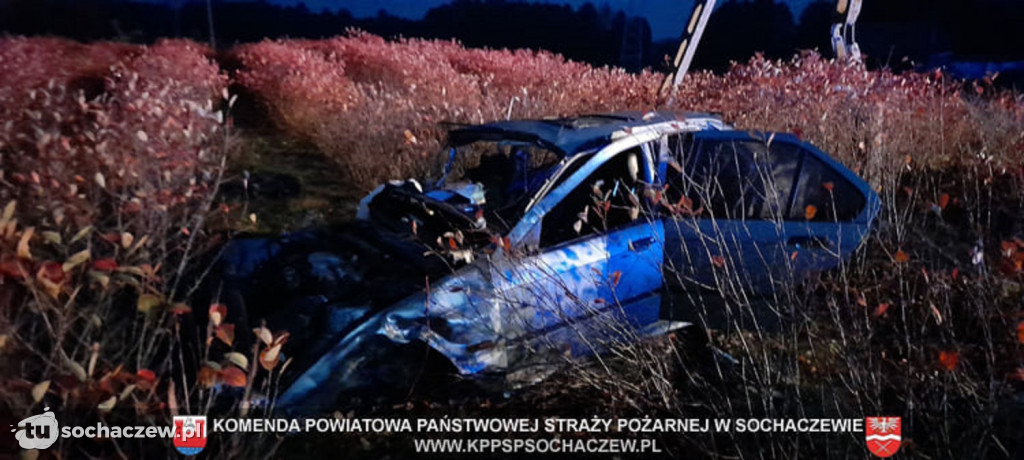 Tragiczny wypadek w Januszewie. Relacja KPPSP Sochaczew