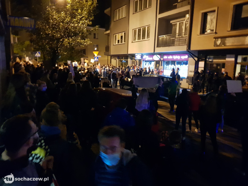 Kobiety protestują na pl. Kościuszki