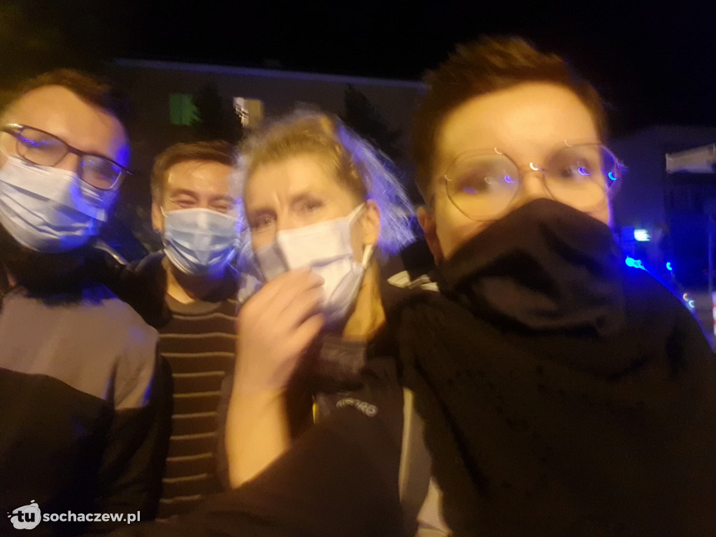 Kobiety protestują na pl. Kościuszki