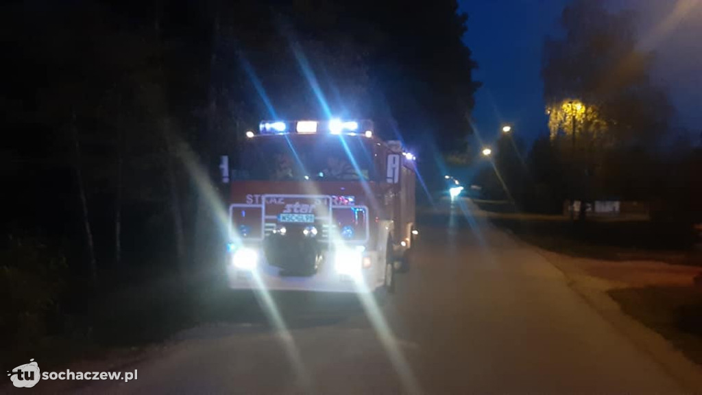 Poszukiwania Bartłomieja W. z Sochaczewa. Policja i strażacy przeczesują pobliskie tereny