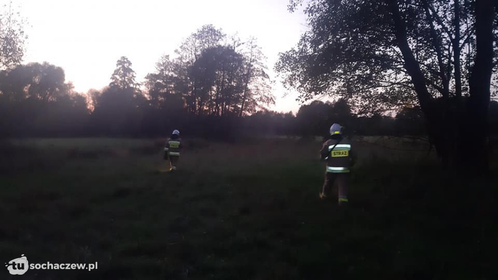 Poszukiwania Bartłomieja W. z Sochaczewa. Policja i strażacy przeczesują pobliskie tereny