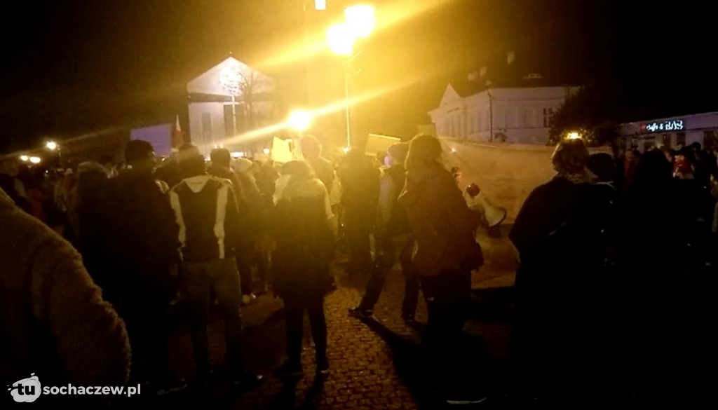 Strajk kobiet Sochaczew 25 października 2020