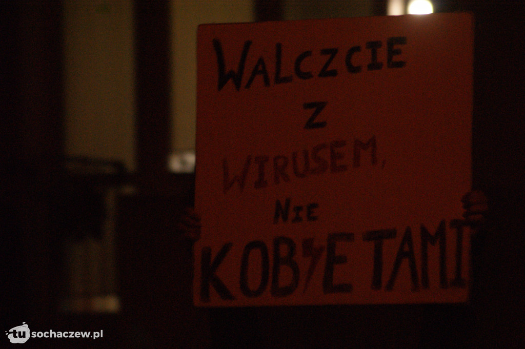 Strajk kobiet Sochaczew 25 października 2020