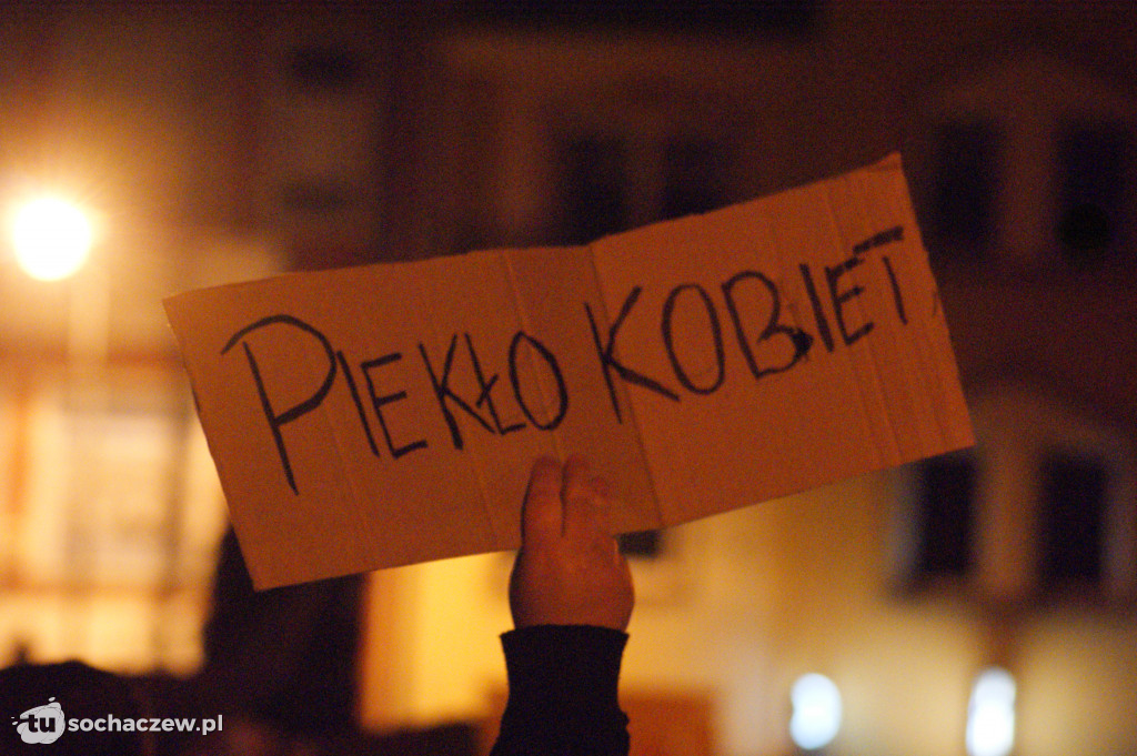 Strajk kobiet Sochaczew 25 października 2020