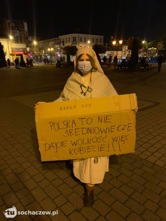 Strajk kobiet Sochaczew 25 października 2020