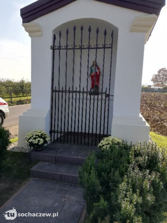 Kapliczka św. Tekli  odnowiona