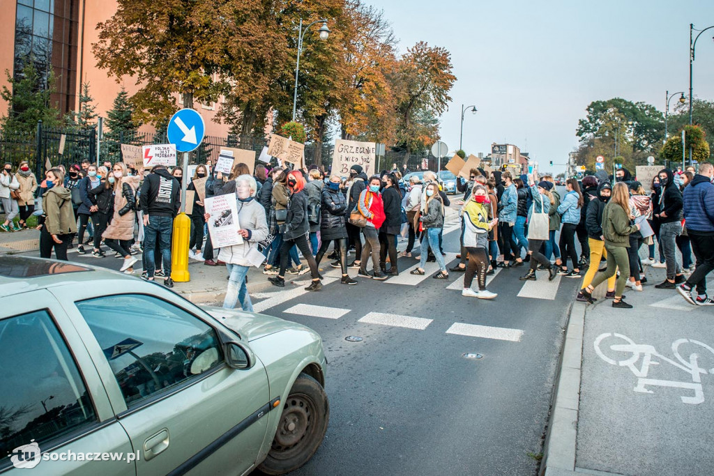 Trzeci dzień Strajku Kobiet w Sochaczewie