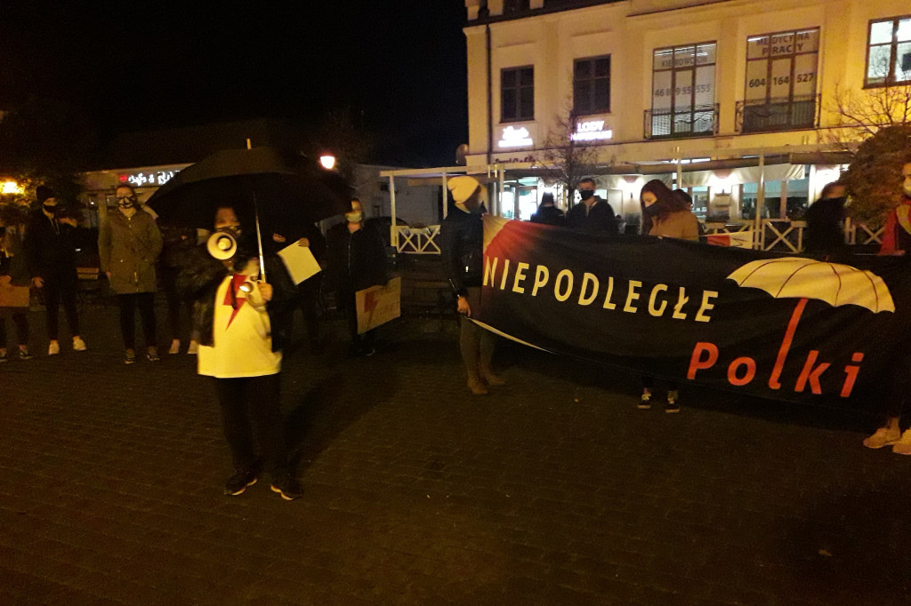 Strajk Kobiet Sochaczew dzień szósty