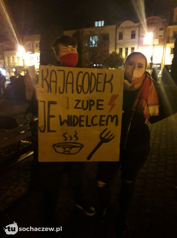Strajk Kobiet Sochaczew dzień szósty