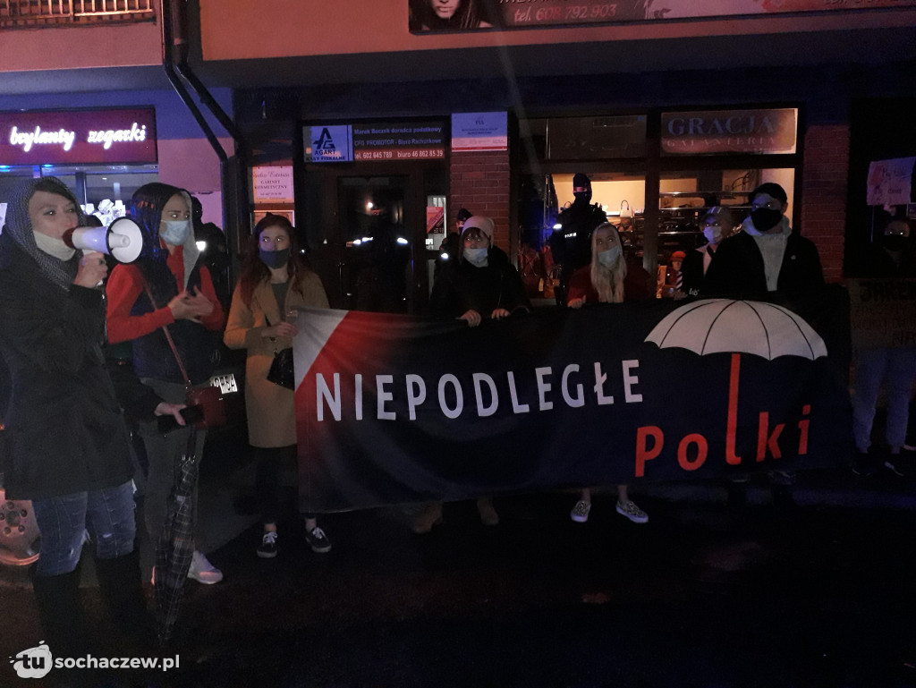 Strajk Kobiet Sochaczew dzień szósty