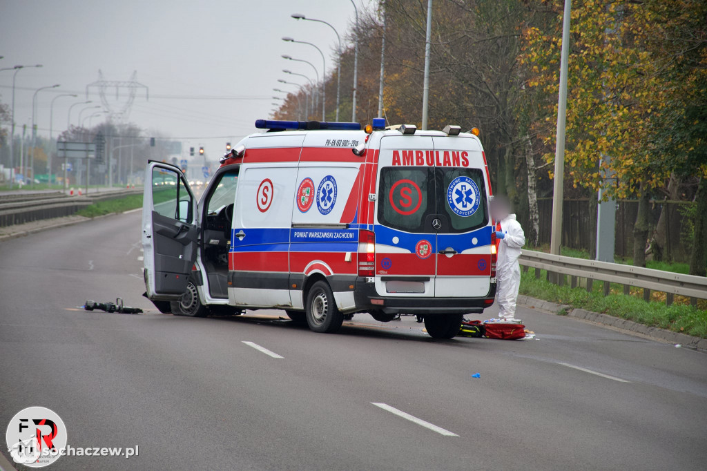 Śmiertelny wypadek na trasie do Warszawy