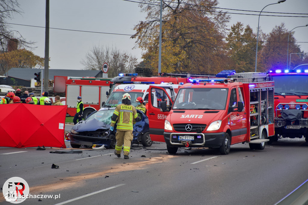 Śmiertelny wypadek na trasie do Warszawy