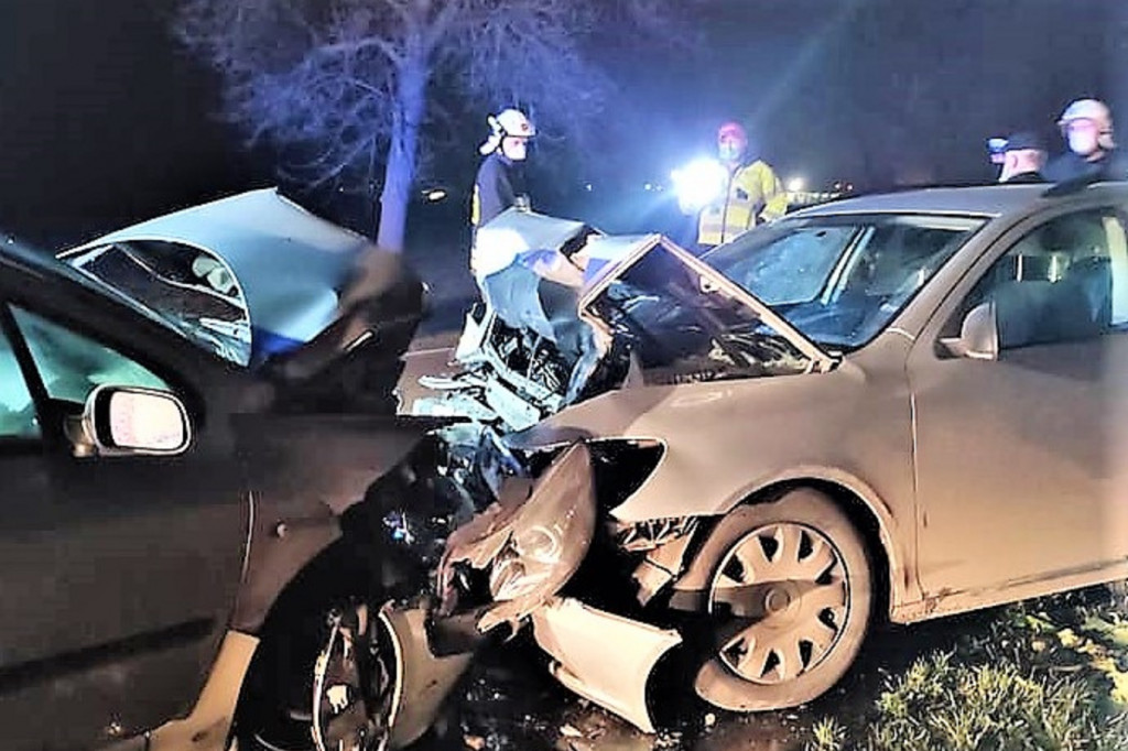 Wypadek w Łazach z udziałem dzieci