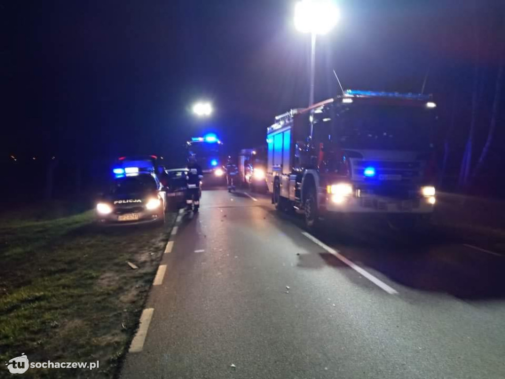 Wypadek w Łazach z udziałem dzieci