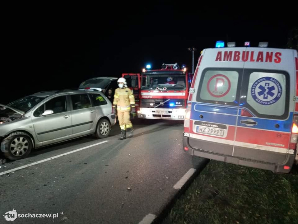 Wypadek w Łazach z udziałem dzieci